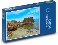 Rocky coast - sea, reef Puzzle 1000 pieces - 60 x 46 cm 