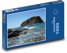 Kostarika - oceán, vlny Puzzle 1000 dielikov - 60 x 46 cm 