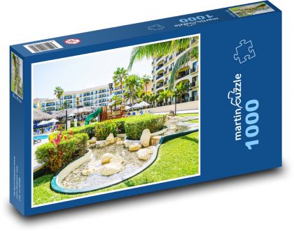 Cancun - Mexico, moře  - Puzzle 1000 dílků, rozměr 60x46 cm