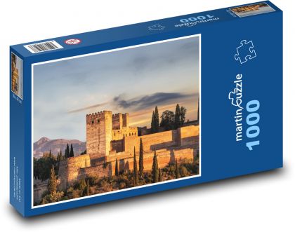 Alhambra - palác v Granade, Španielsko - Puzzle 1000 dielikov, rozmer 60x46 cm