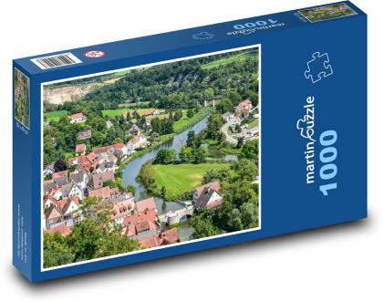 Hamburg, Nemecko - Puzzle 1000 dielikov, rozmer 60x46 cm