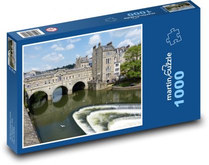 England - bridge, river - Puzzle 1000 pieces, size 60x46 cm 