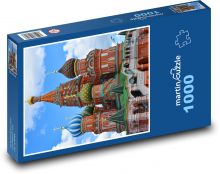 Moskva - Rusko, Rudé náměstí Puzzle 1000 dílků - 60 x 46 cm