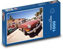 Auto - USA, Trip, Volkswagen Puzzle 1000 dielikov - 60 x 46 cm 