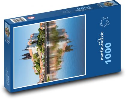 Míšeň - hrad, město - Puzzle 1000 dílků, rozměr 60x46 cm