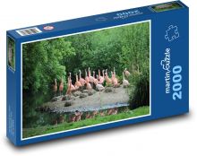 Flamingo Puzzle 2000 pieces - 90 x 60 cm