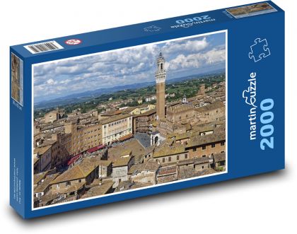 Italy - Siena - Puzzle 2000 pieces, size 90x60 cm 