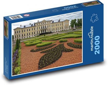 Latvia - Rundāle Castle - Puzzle 2000 pieces, size 90x60 cm 