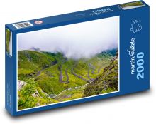 Rumunsko - Transfagarasan Puzzle 2000 dielikov - 90 x 60 cm