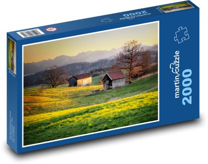 Farmhouse - Puzzle 2000 pieces, size 90x60 cm 