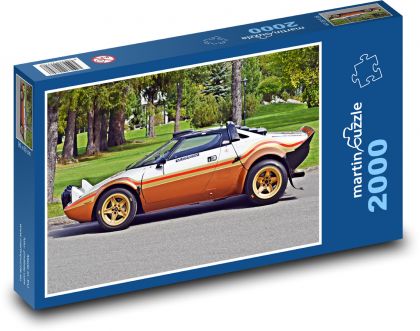 Lancia Stratos - Puzzle 2000 dílků, rozměr 90x60 cm