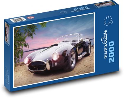 Auto - AC Cobra - Puzzle 2000 dílků, rozměr 90x60 cm