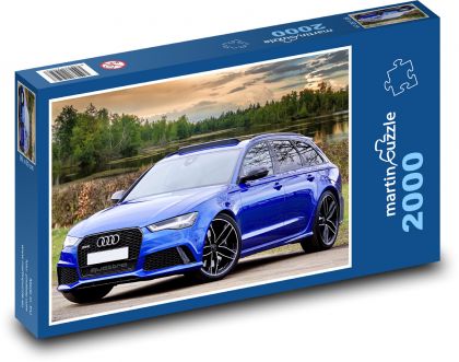 Car - Audi RS6 - Puzzle 2000 pieces, size 90x60 cm 