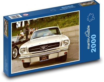 Auto - Ford Mustang - Puzzle 2000 dielikov, rozmer 90x60 cm 