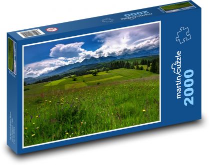 Slovensko - Tatry - Puzzle 2000 dílků, rozměr 90x60 cm