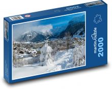 Winter Center Puzzle 2000 pieces - 90 x 60 cm