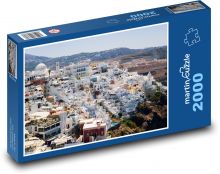 Letní sen u moře - Santorini Puzzle 2000 - 90x60 cm