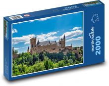 Zamek, twierdza, architektura Puzzle 2000 elementów - 90x60 cm