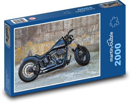 Motocykl - Harley Davidson - Puzzle 2000 elementów, rozmiar 90x60 cm