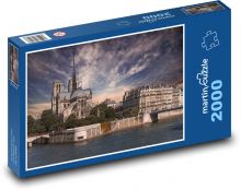 Notre Dame, Paríž Puzzle 2000 dielikov - 90 x 60 cm