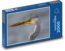 Bird - heron, beak Puzzle 2000 pieces - 90 x 60 cm