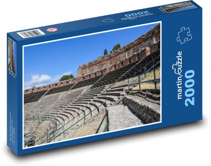 Theater - memorial, stairs - Puzzle 2000 pieces, size 90x60 cm 