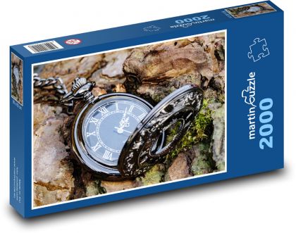 Pocket watches - time, clock - Puzzle 2000 pieces, size 90x60 cm 