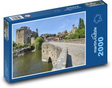Bridge - castle, city Puzzle 2000 pieces - 90 x 60 cm