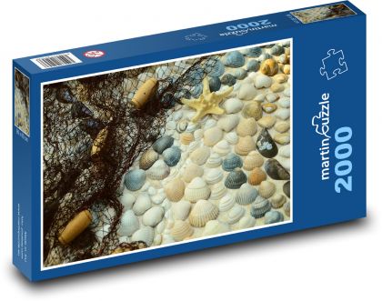 Crustaceans - shells, shells - Puzzle 2000 pieces, size 90x60 cm 