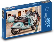 Motorcycles and scooters - Vespa Puzzle 2000 pieces - 90 x 60 cm