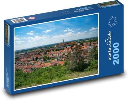 Mikulov - Castle, Czech Republic - Puzzle 2000 pieces, size 90x60 cm 