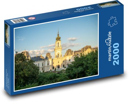 Keszthely - Maďarsko, zámek - Puzzle 2000 dílků, rozměr 90x60 cm