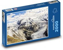 Glacier - mountains, Alps Puzzle 2000 pieces - 90 x 60 cm