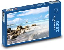 Fakarava - korálový atol, ostrov Puzzle 2000 - 90x60 cm