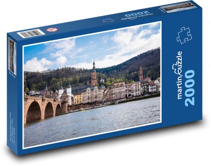 Heidelberg - Nemecko, mesto - Puzzle 2000 dielikov, rozmer 90x60 cm 