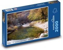 Autumn - river, nature Puzzle 2000 pieces - 90 x 60 cm