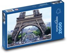 Wieża Eiffla - Arch, Francja Puzzle 2000 elementów - 90x60 cm