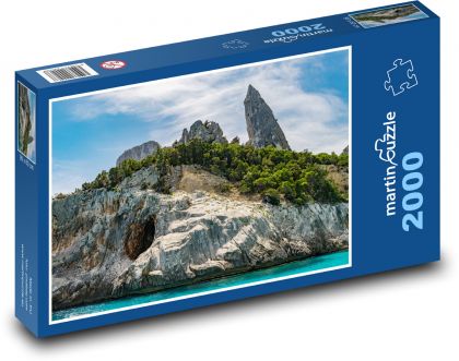 Nature - rocks, sea - Puzzle 2000 pieces, size 90x60 cm 