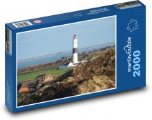 Maják - Sylt Island, Nemecko Puzzle 2000 dielikov - 90 x 60 cm