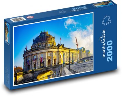 Múzeum - Berlín, cestovanie - Puzzle 2000 dielikov, rozmer 90x60 cm 