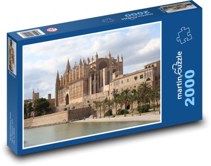 Palma - Mallorca, ostrov - Puzzle 2000 dielikov, rozmer 90x60 cm 