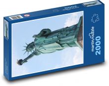 Amerika - Socha slobody, New York Puzzle 2000 dielikov - 90 x 60 cm