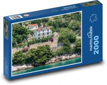 Chorvatsko - Dubrovník, pobřeží Puzzle 2000 dílků - 90 x 60 cm