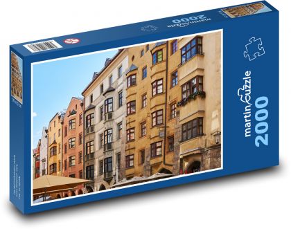 Innsbruck - Historic Centre, Tyrol - Puzzle 2000 pieces, size 90x60 cm 