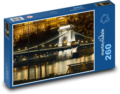 Budapeszt - Puzzle 260 elementów, rozmiar 41x28,7 cm