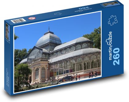 Londýn - Křišťálový palác - Puzzle 260 dílků, rozměr 41x28,7 cm