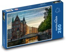 Hamburg - Speicherstadt Puzzle 260 pieces - 41 x 28.7 cm 