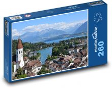 Switzerland - Thun, The Alps Puzzle 260 pieces - 41 x 28.7 cm