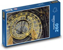 Praha - Astronomické Hodiny Puzzle 260 dielikov - 41 x 28,7 cm 