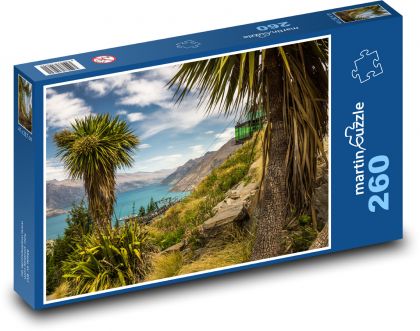 Nový Zéland - Queenstown - Puzzle 260 dielikov, rozmer 41x28,7 cm